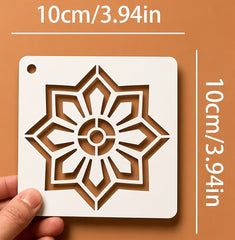 circular mandala templates for diwali rangoli
