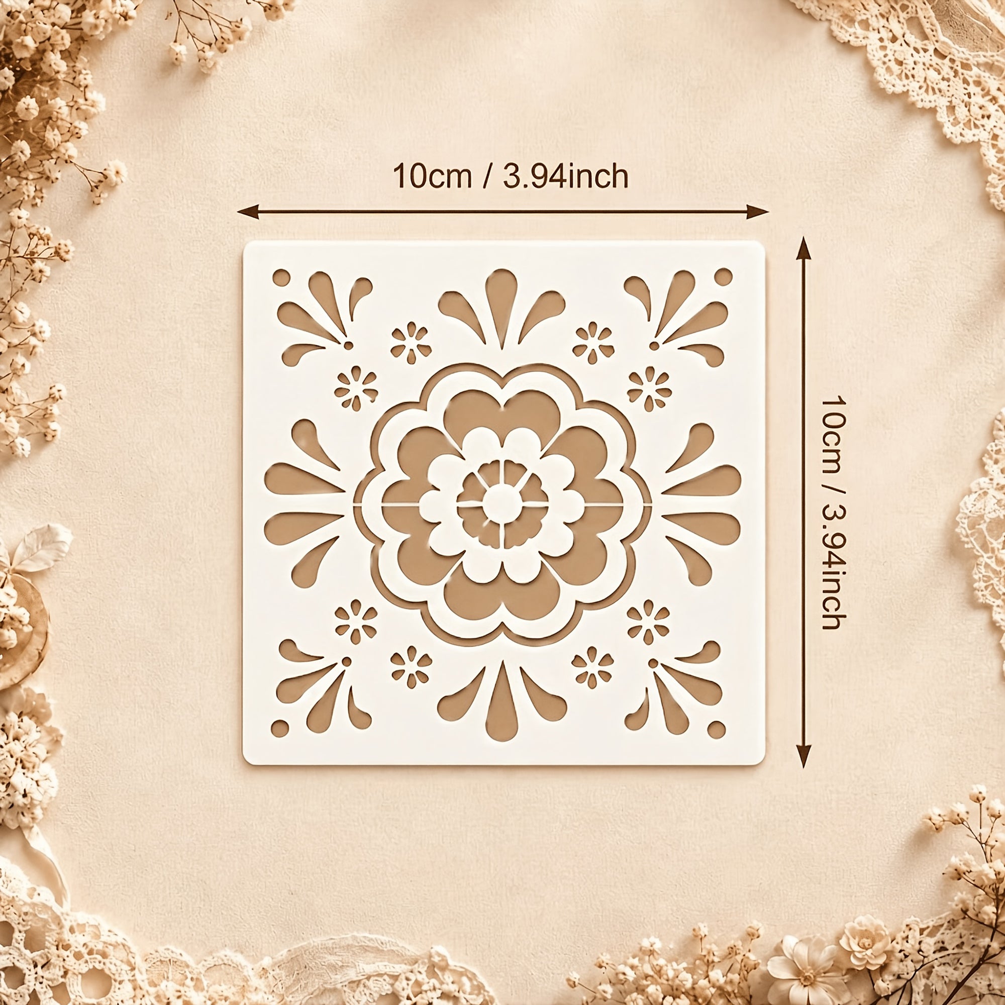greek fret stencil template for wall decor