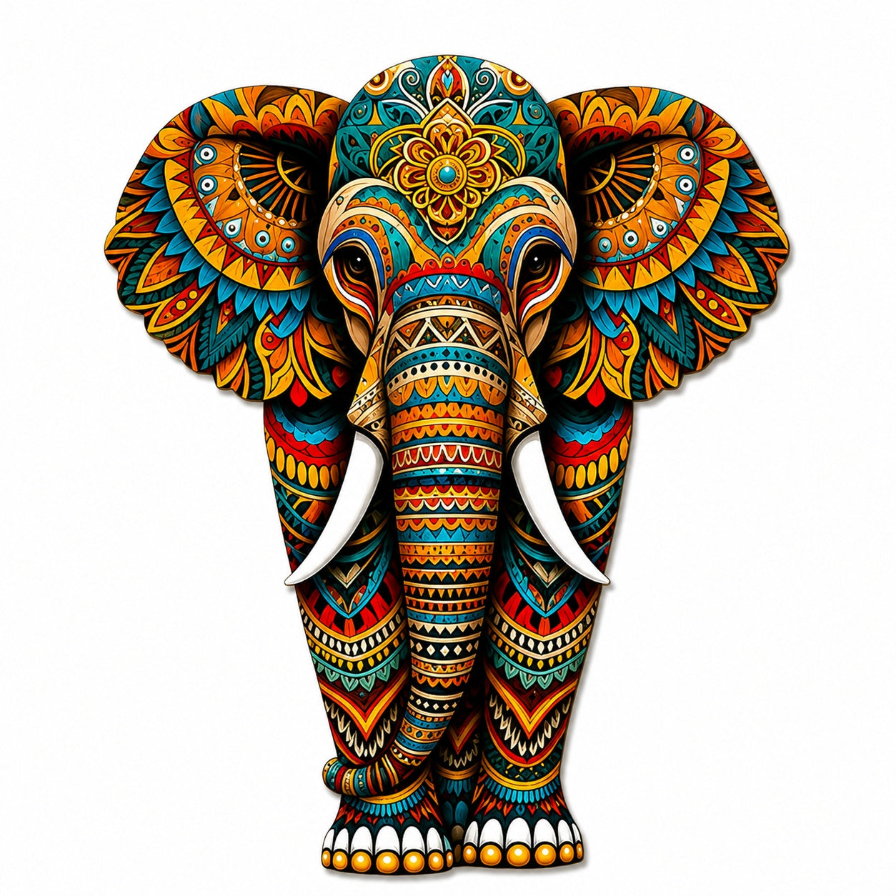 decorative elephant wall hanging