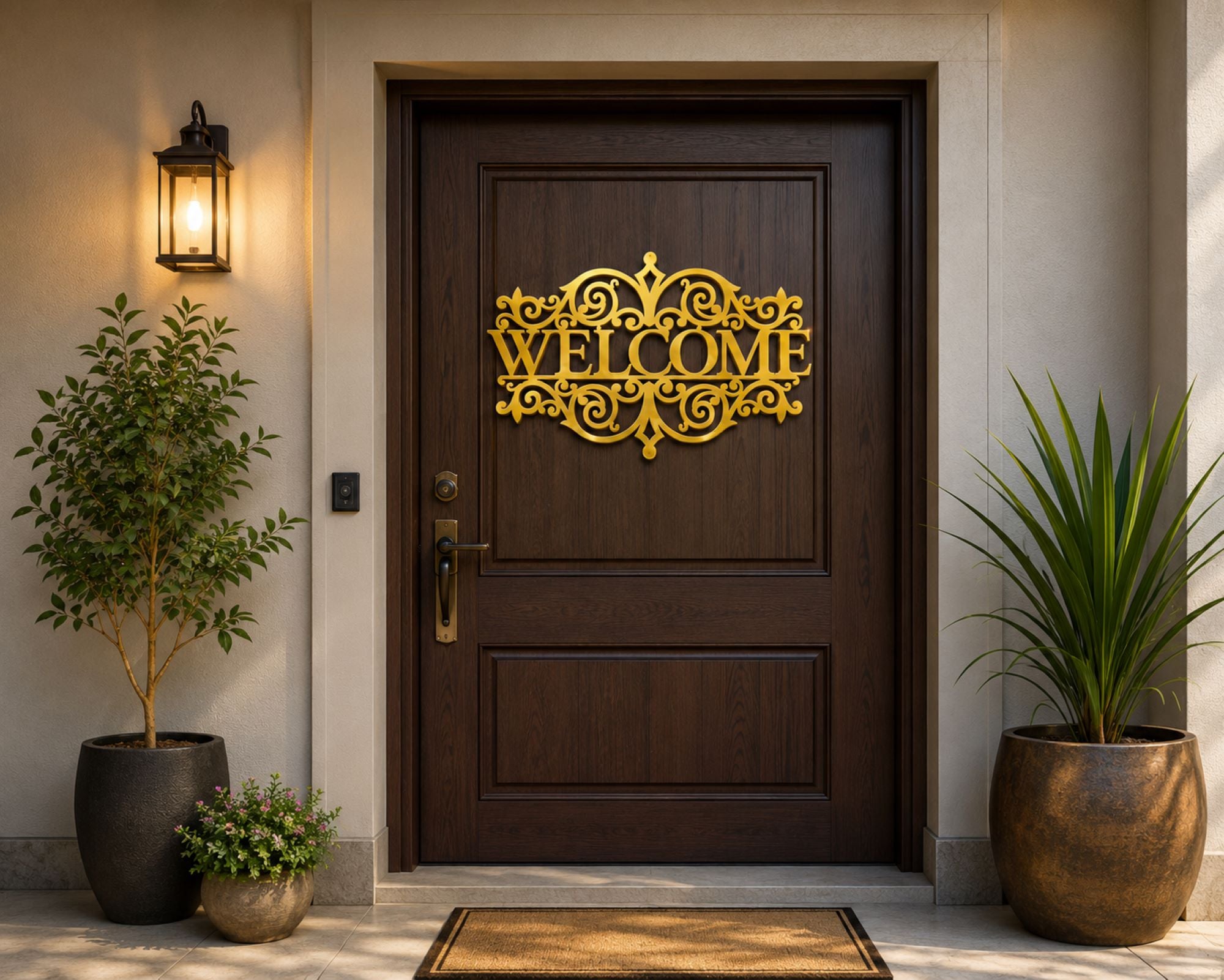 decorative welcome wall art