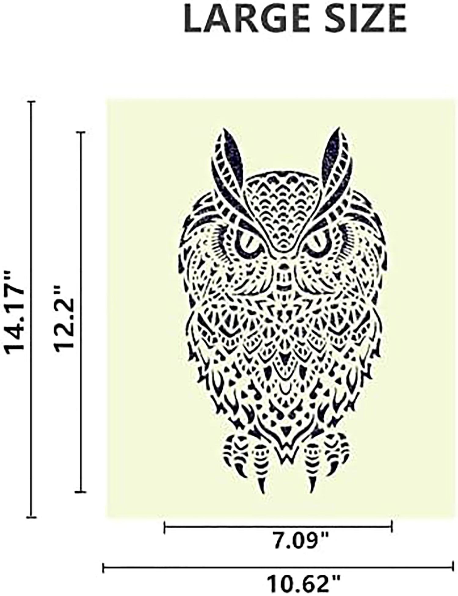 mylar stencil template