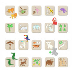 kids art drawing templates
