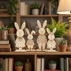 Easter bunny tabletop decor