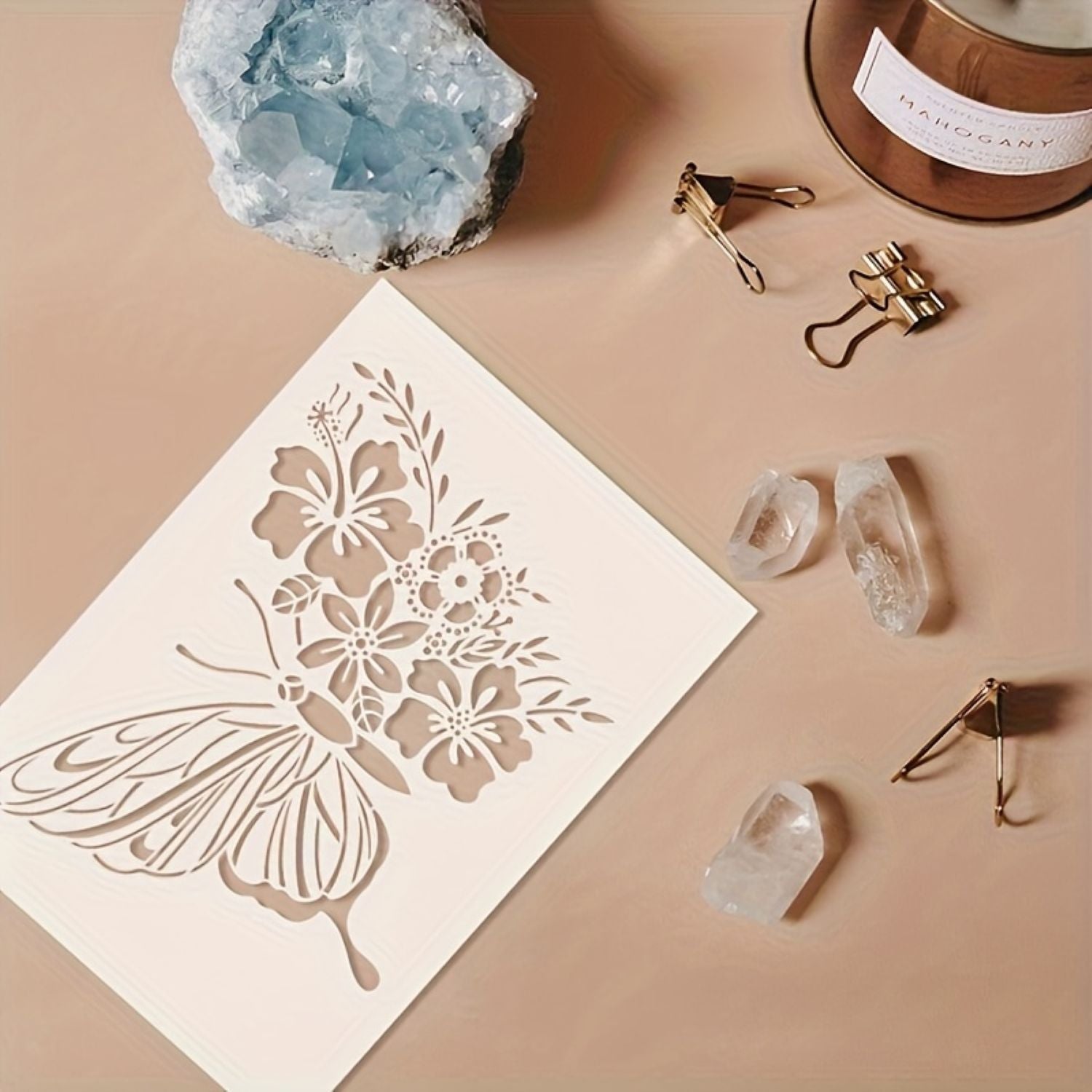 butterfly stencil for diy crafts