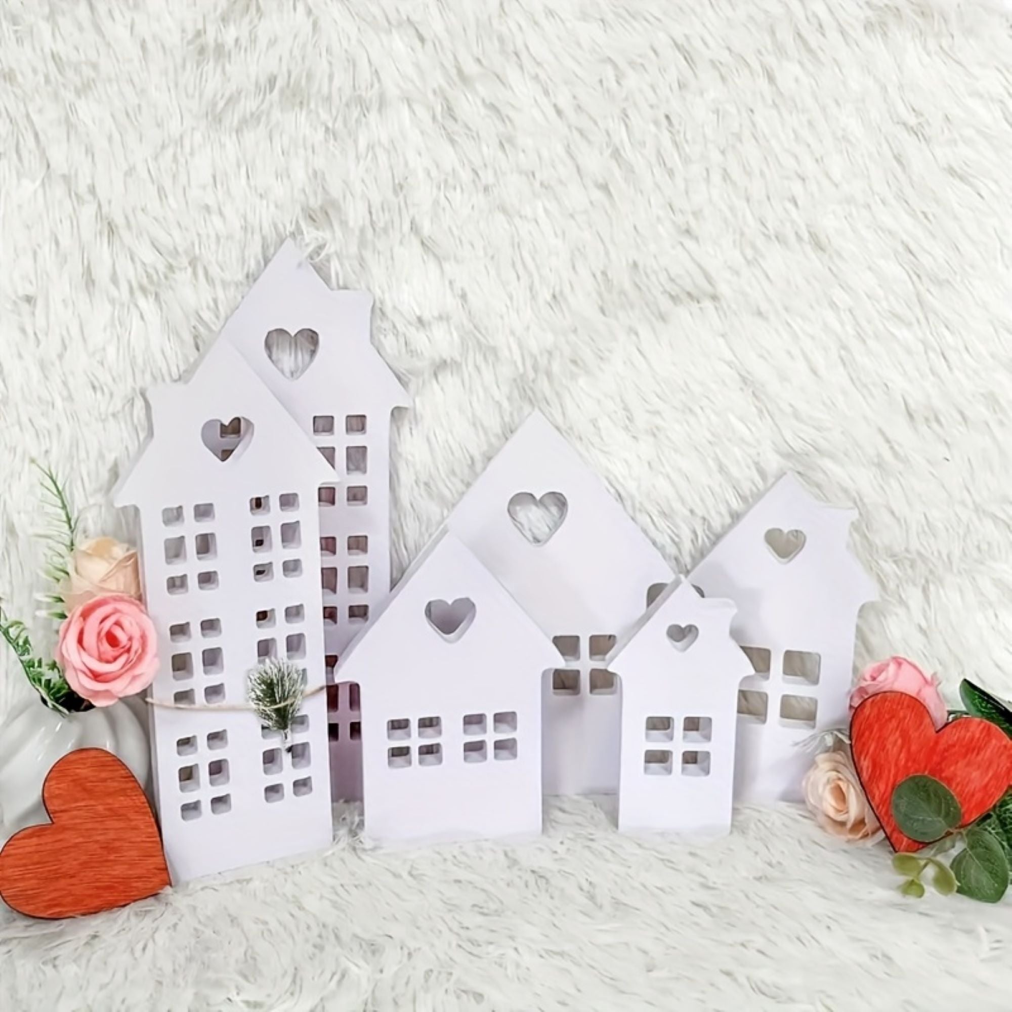 farmhouse house tabletop decor
