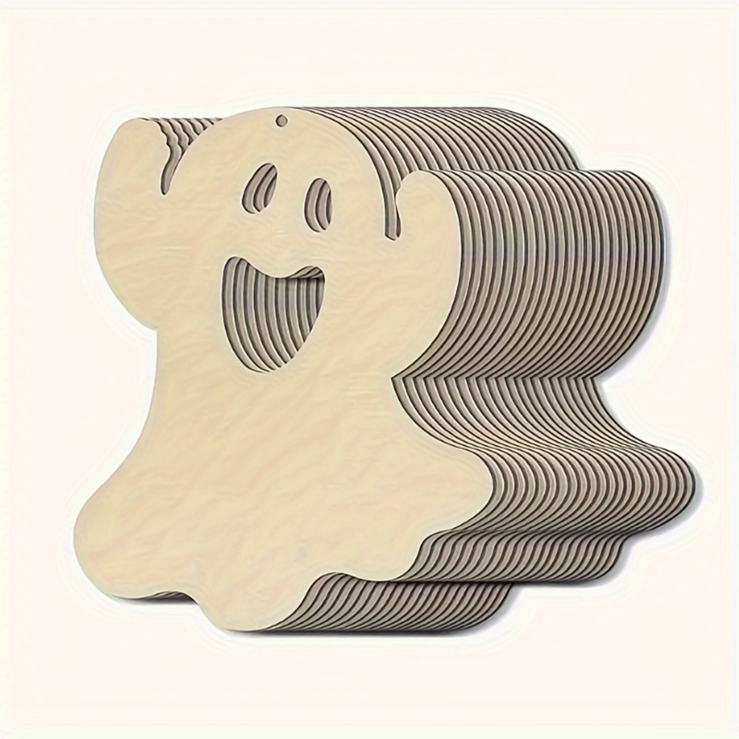 Unfinished Wood Ghost Shapes