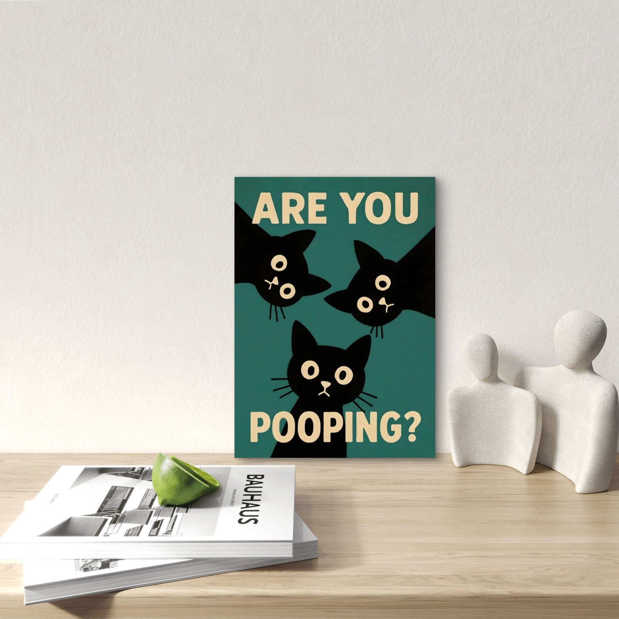 funny cat quote poster