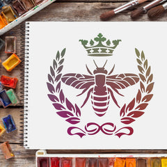 bee stencil template