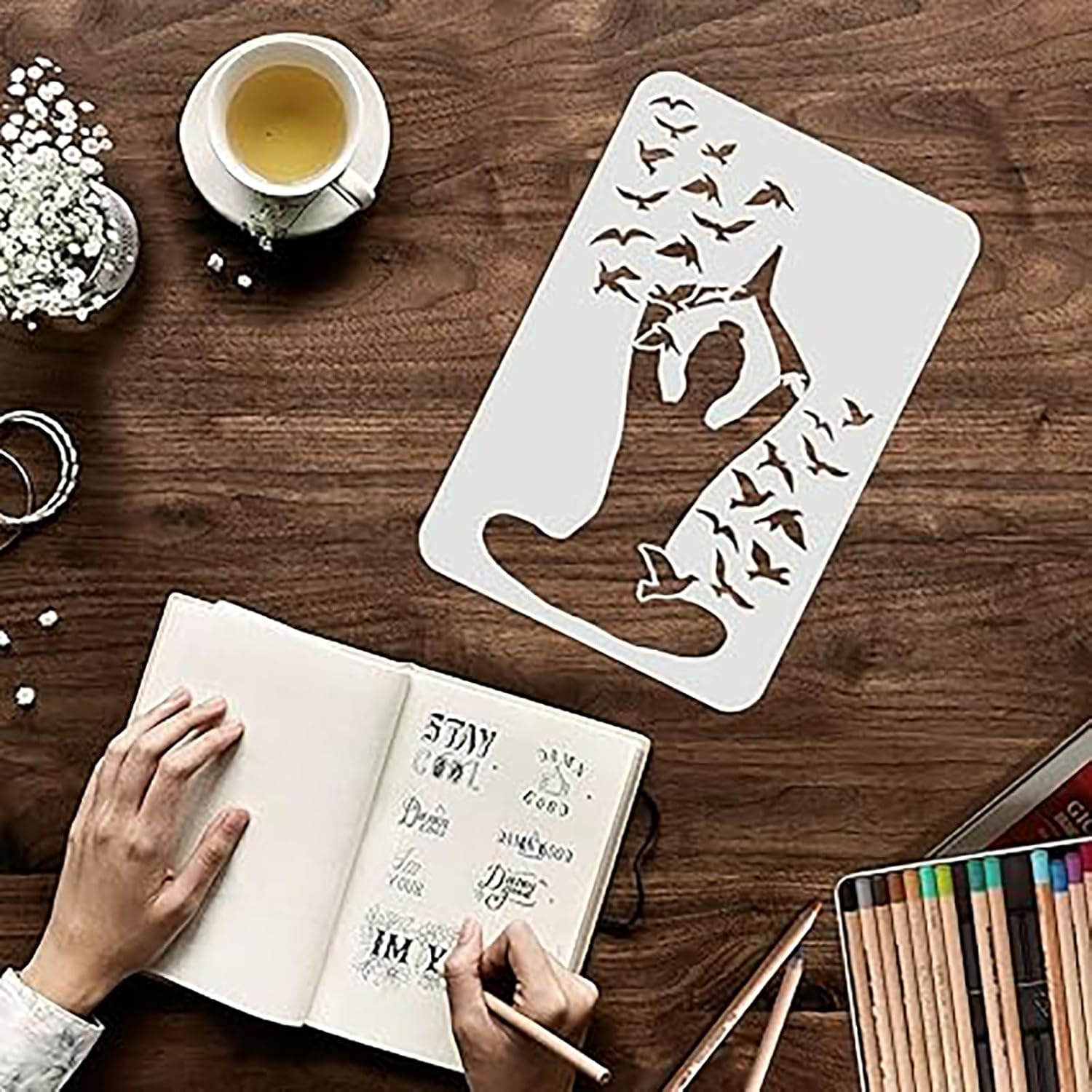 plastic painting stencil