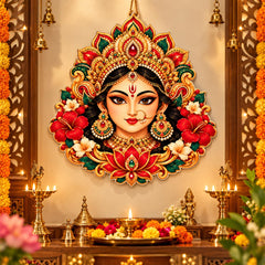 Durga Mata face wall hanging for Navratri