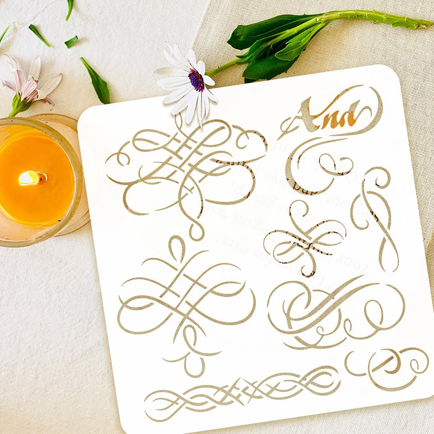 plastic painting stencil