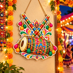 Garba festival wall decor for home