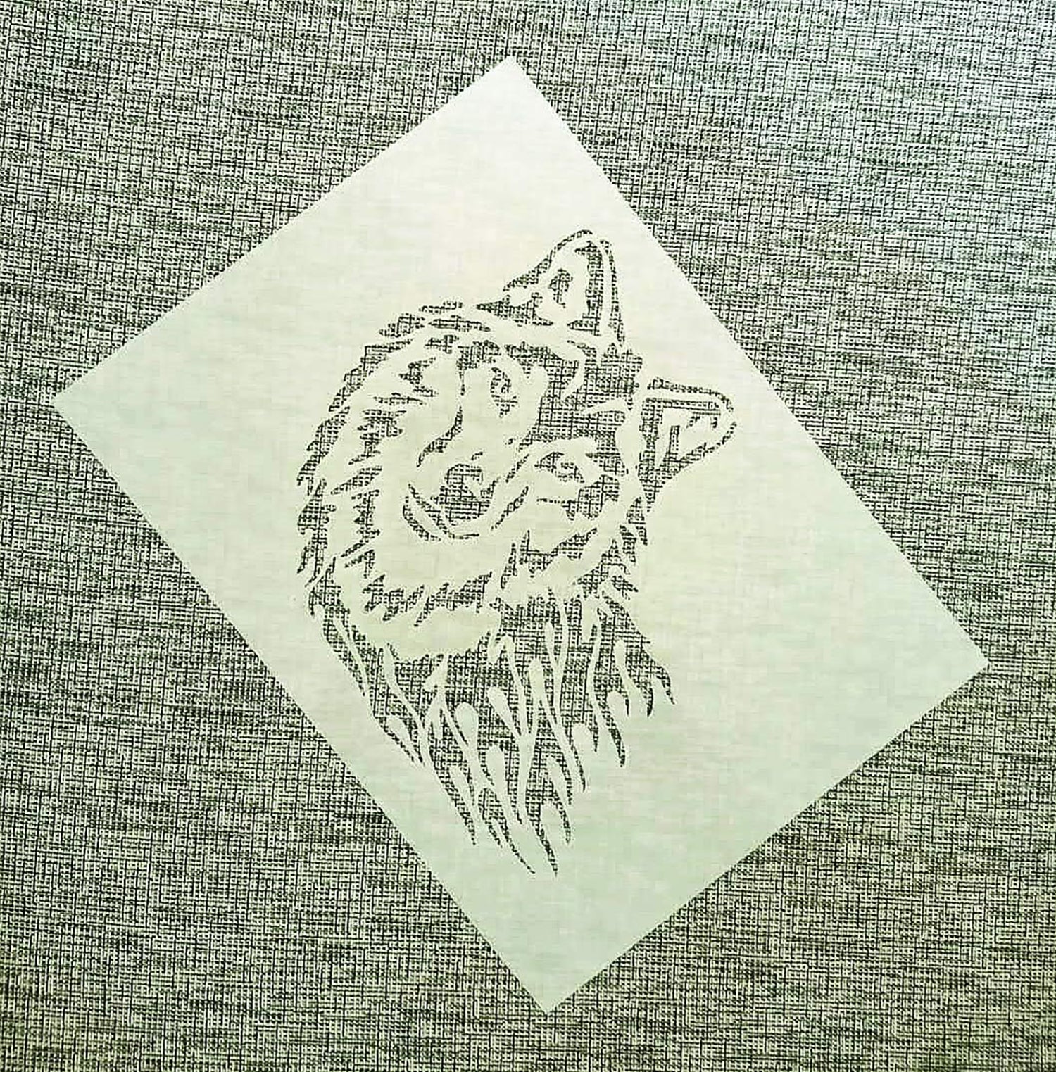 plastic reusable stencil