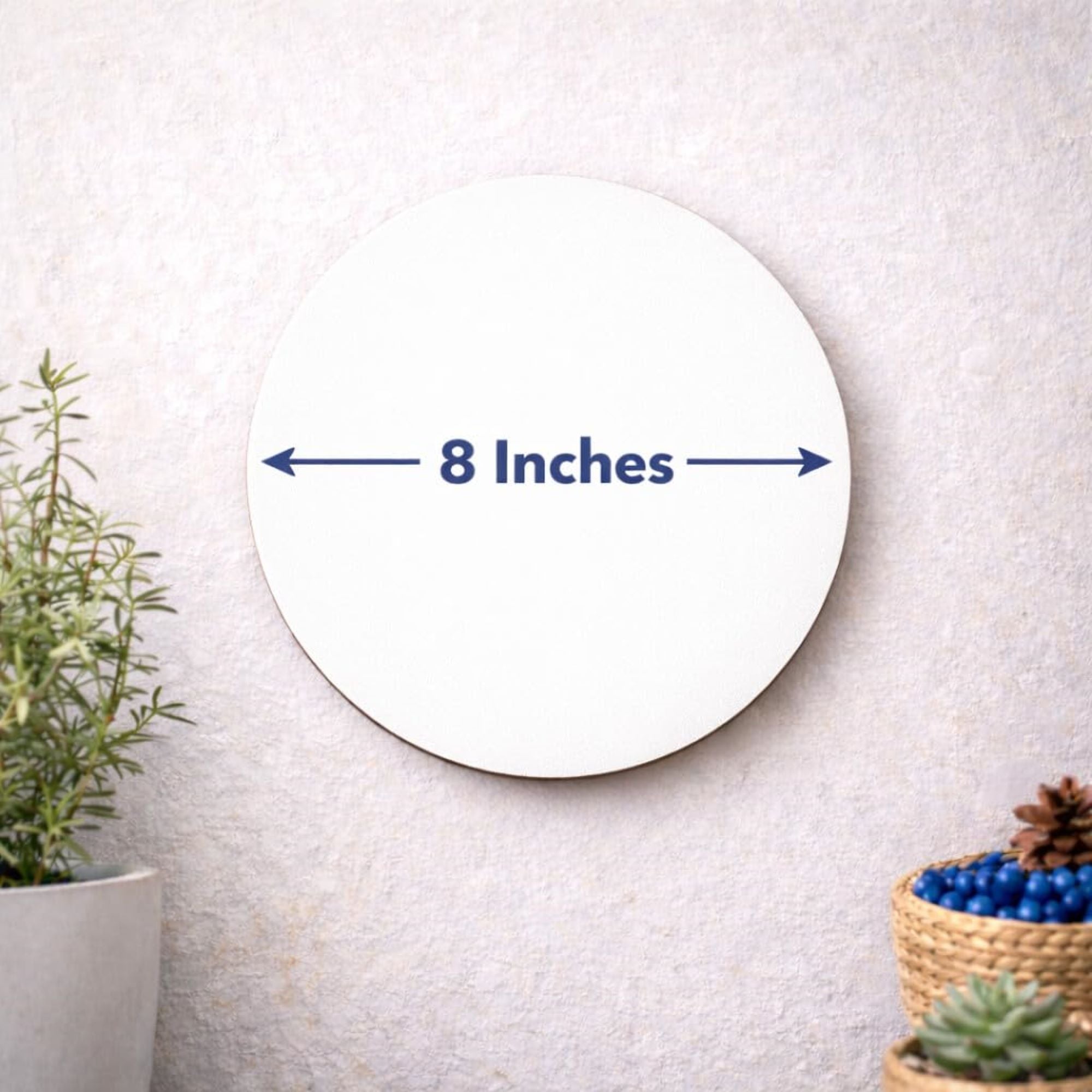 Islamic round MDF wall decor