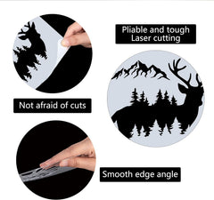 mylar deer painting template