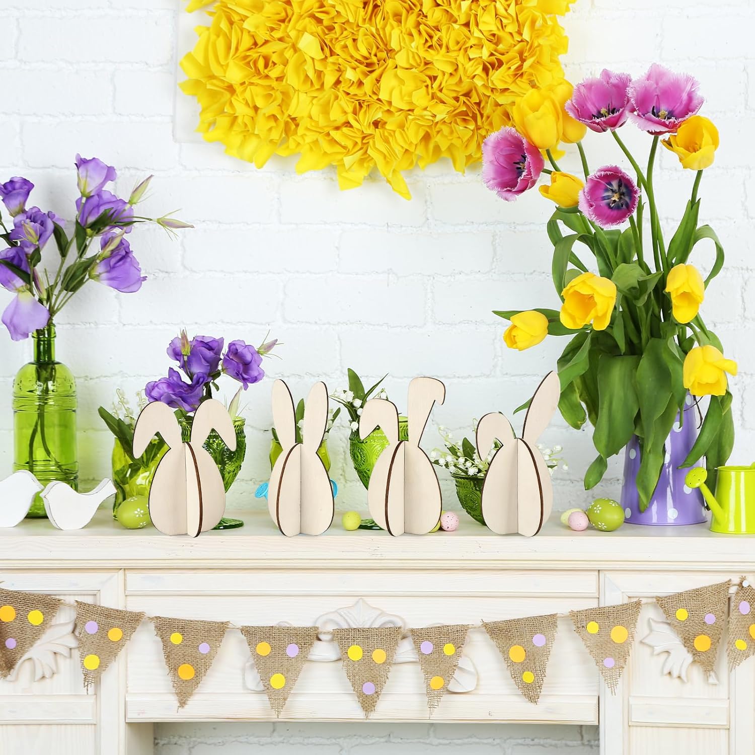 easter craft wood shapes