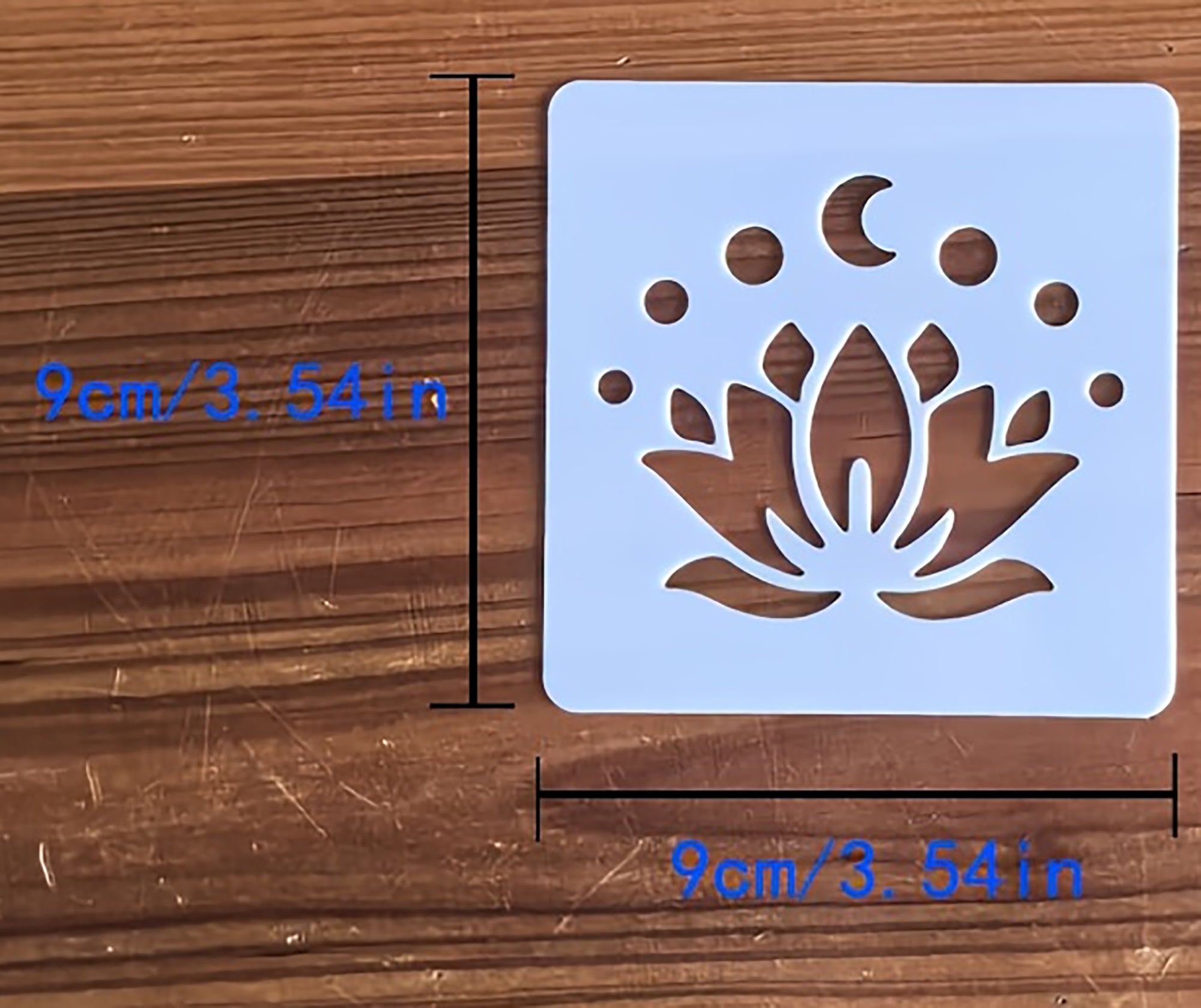 lotus flower layering templates for handmade diwali rangoli and festive wall decoration