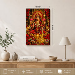 Maa Lakshmi wall decor for pooja room