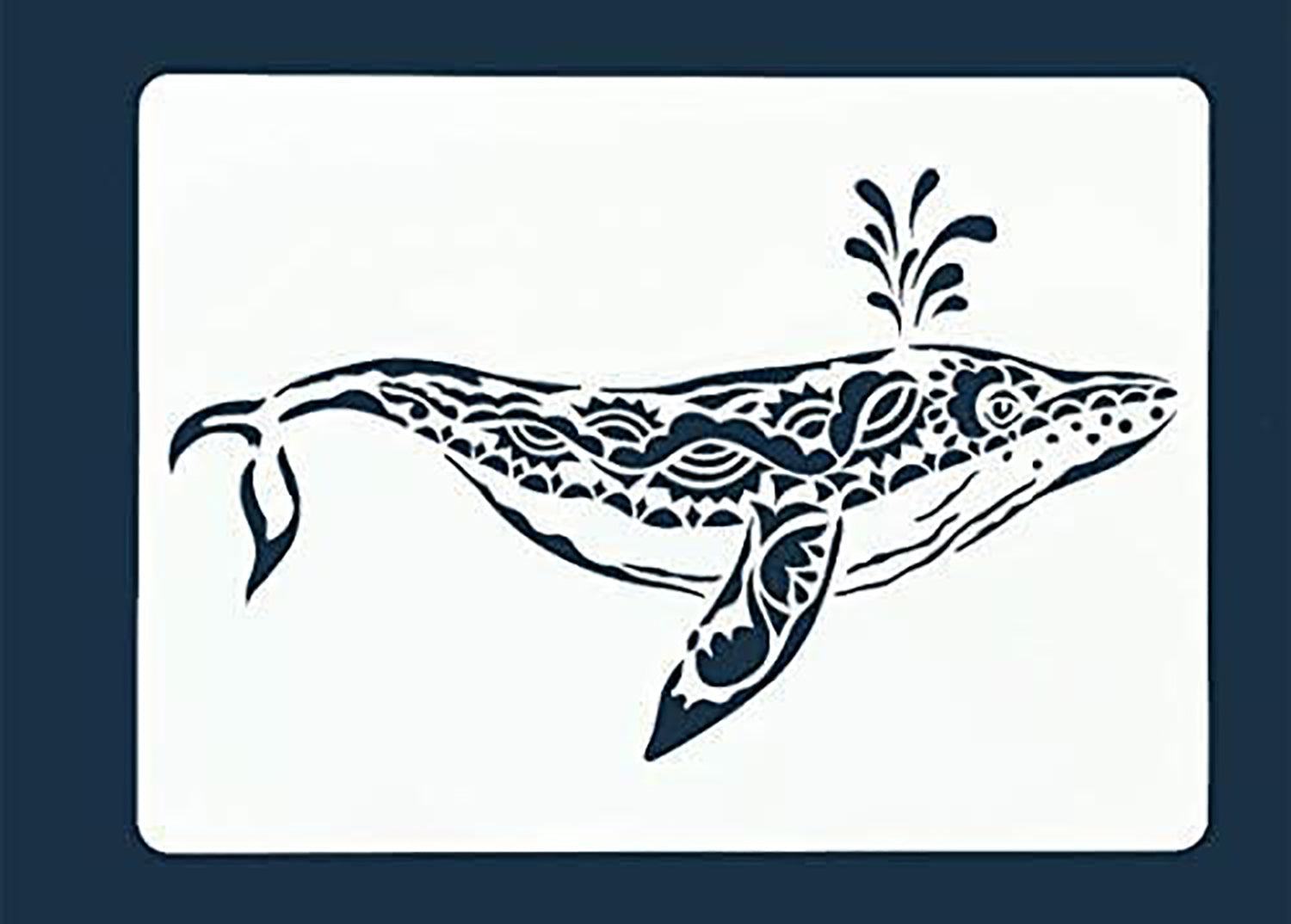 mylar craft stencil