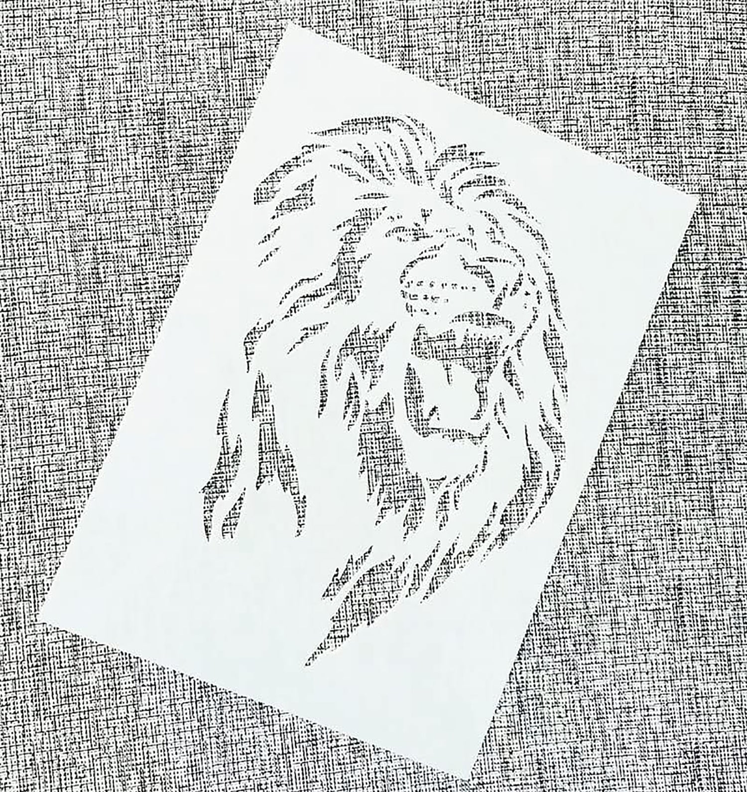 plastic reusable stencil