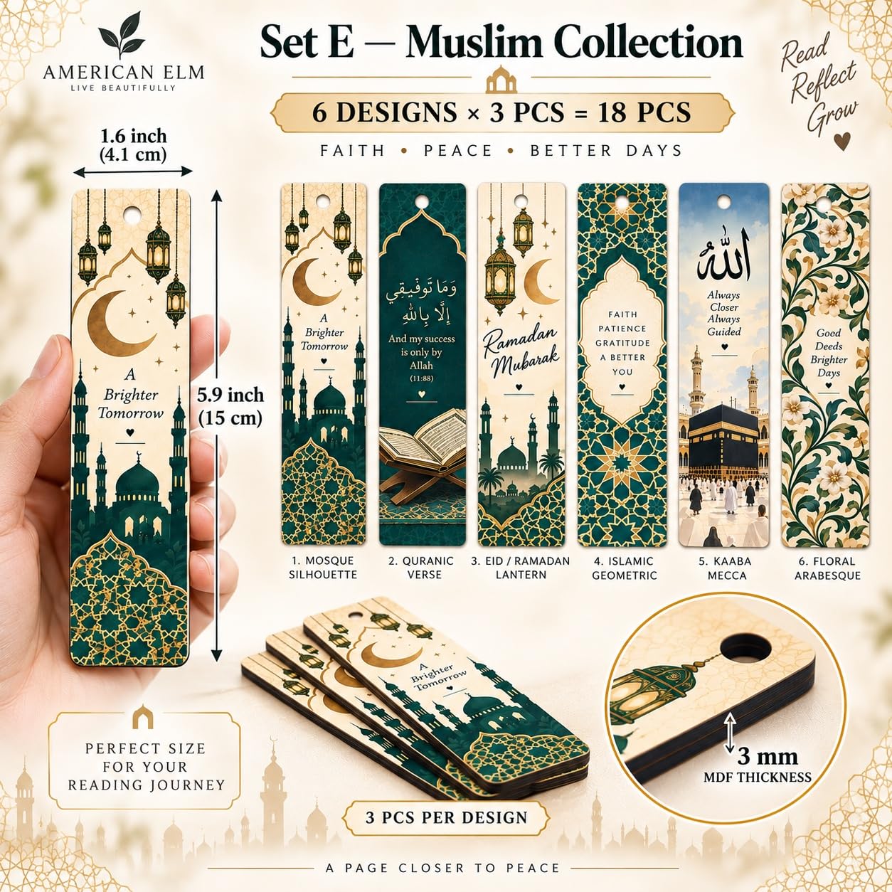 Ramadan bookmarks set for Quran readers