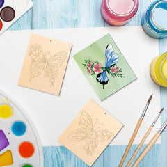 paintable butterfly wood shapes