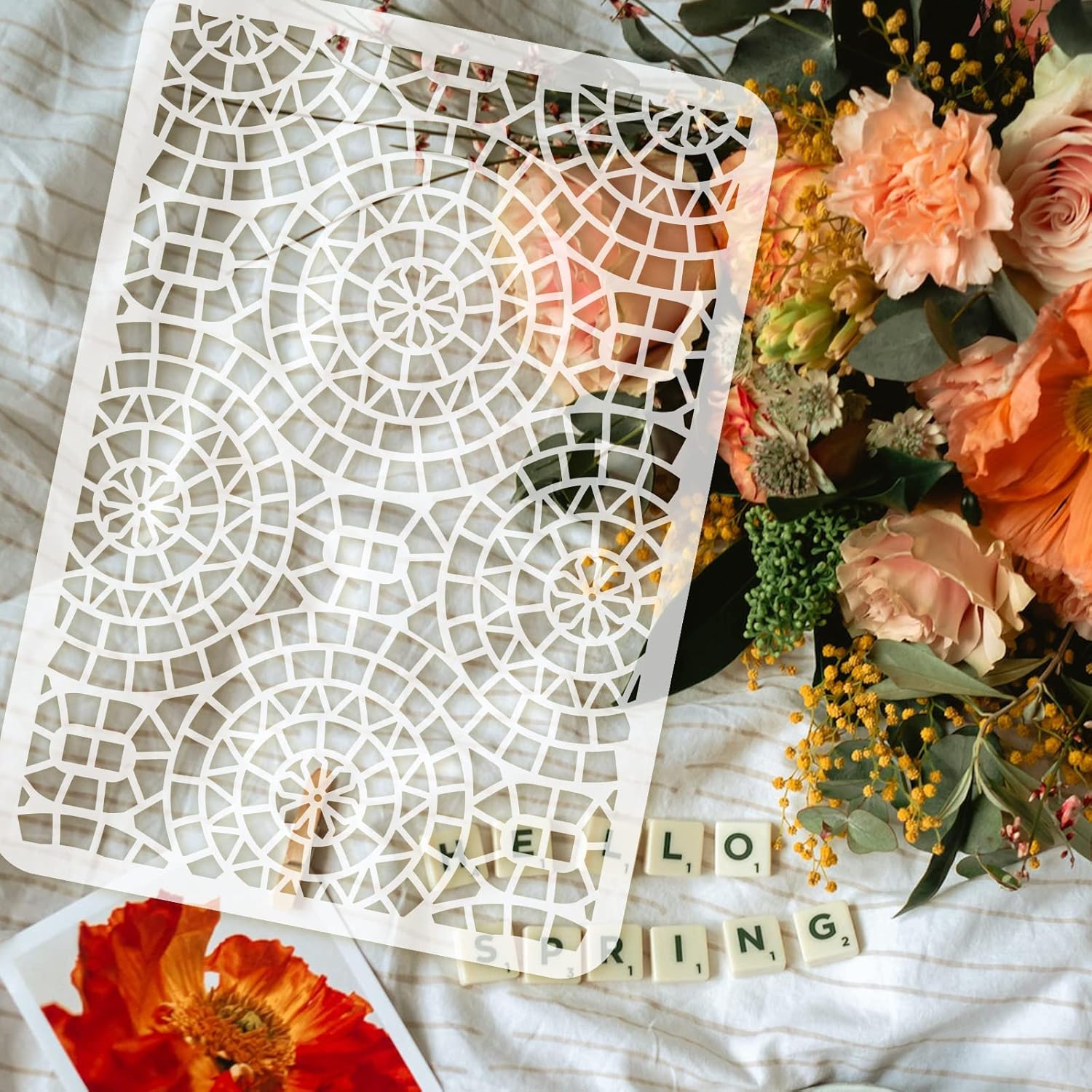 plastic painting stencil