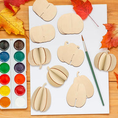 halloween craft wood shapes