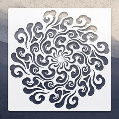 large pet stencil for furniture makeover painting
