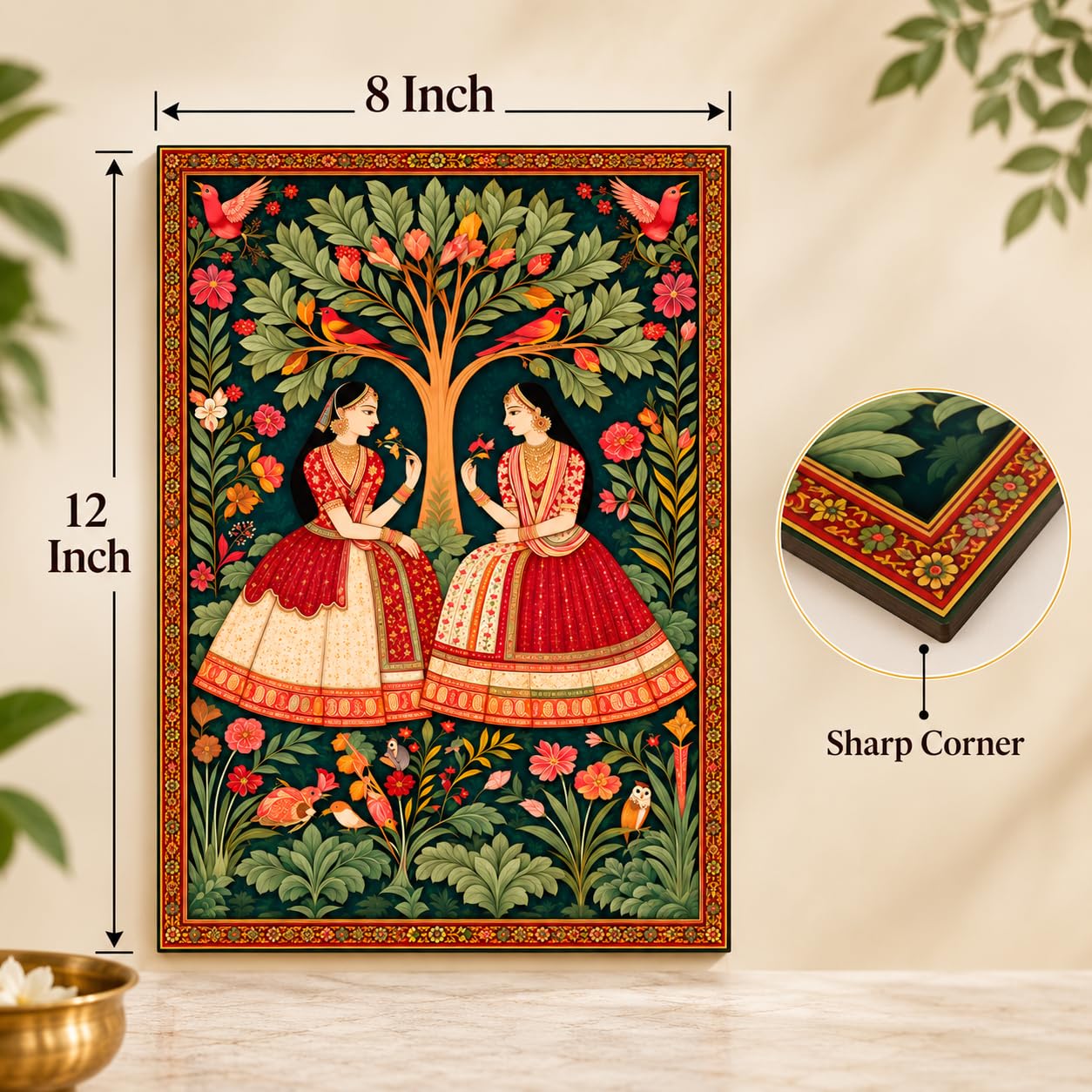 women under tree home decoration