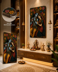 Digital Printed Krishna Wall Art