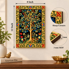 floral Tree of Life wall decoration