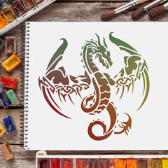 fantasy art stencil