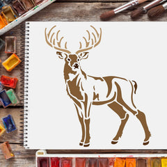 wildlife art stencil