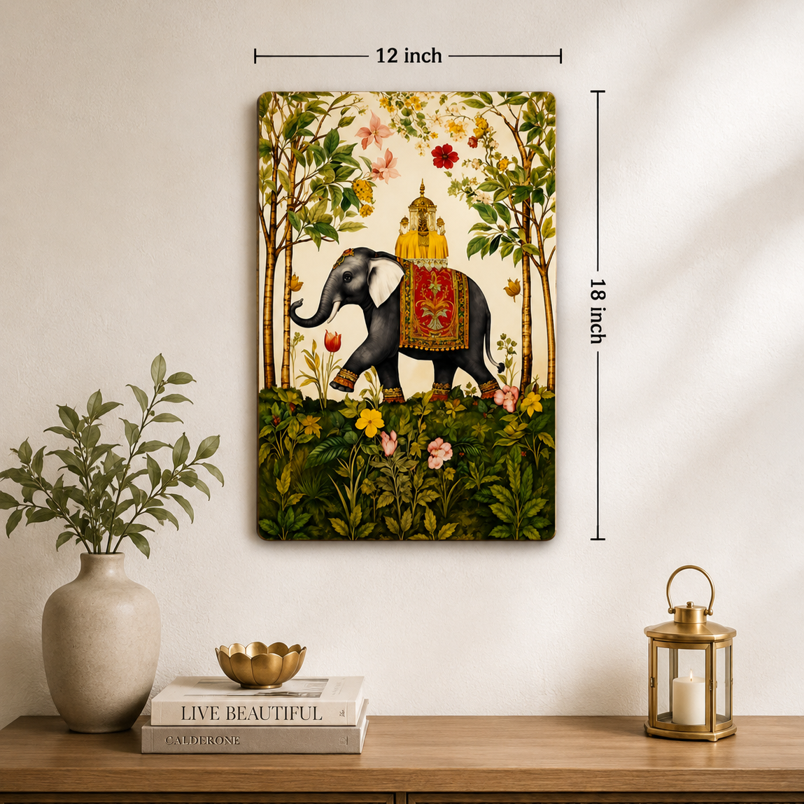 elephant wall decor for living room