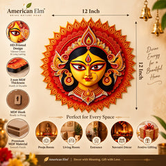 navratri goddess wall hanging