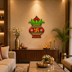 festive Kalash wall decor for home