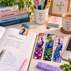 nature theme bookmarks for book lovers