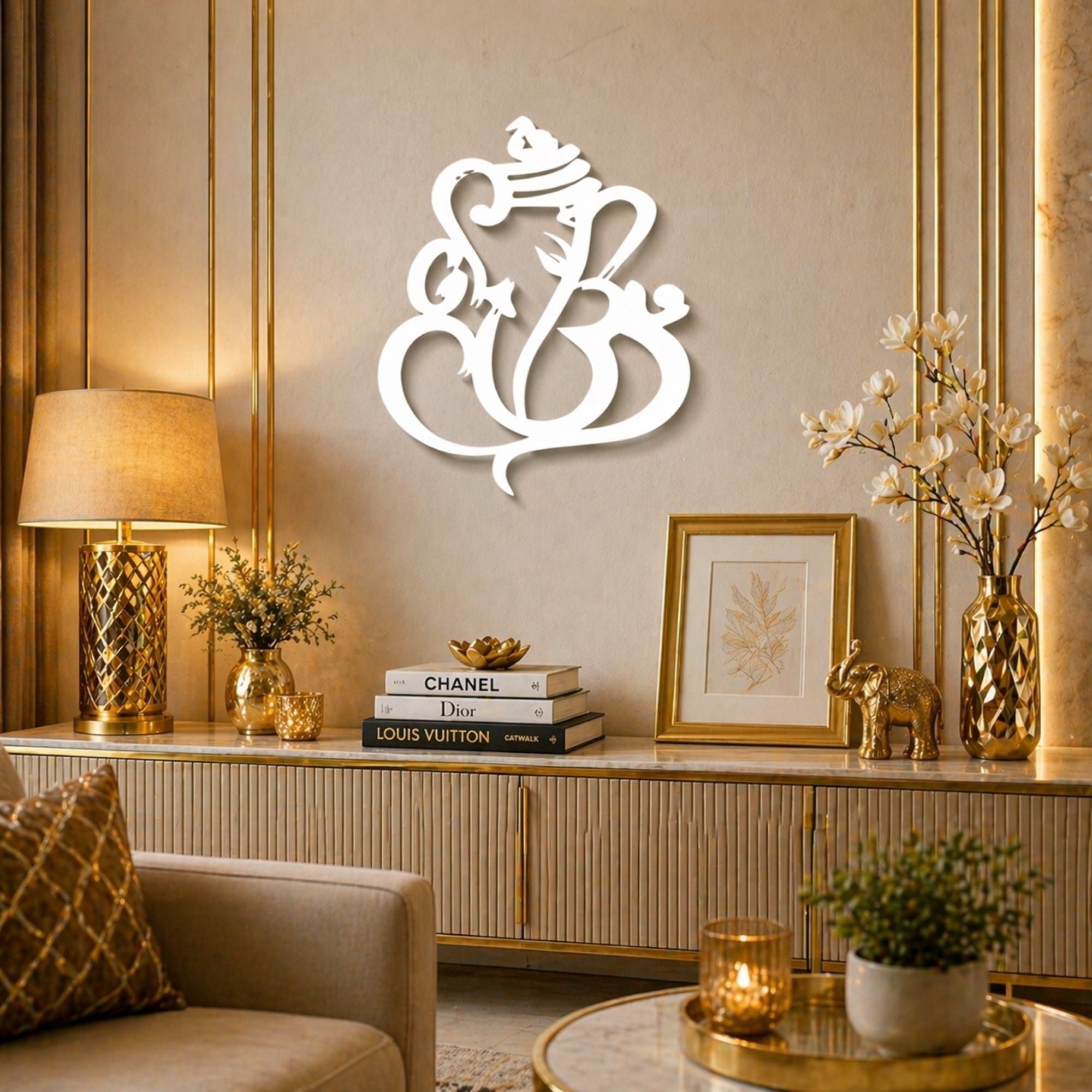 wpc ganesh wall decor hanging art