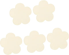 wooden flower cutouts