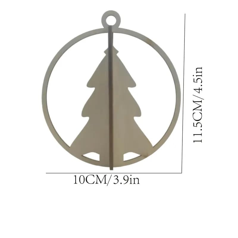 hollow out christmas tree decorations,