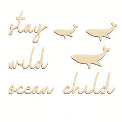 Stay Wild Ocean Child Wall Art