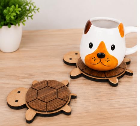 wooden coaster for handmade resin projects