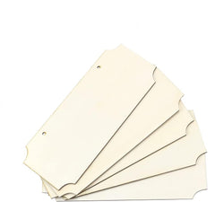 Set of beige envelopes on a white background