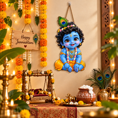 Janmashtami gift for parents wall decor
