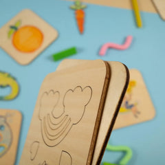 wooden stencil for kids