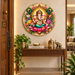 lord ganesha pooja room decoration