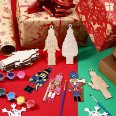 nutcracker wood shapes for art projects