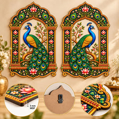 jharokha wall panel set of 2