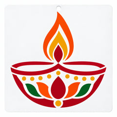 diwali rangoli stencil for home decoration painting